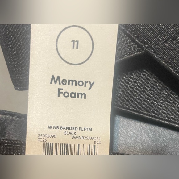 No Boundaries’ Women’s Black Memory Foam Banded Platform Shoes! NWT! Size 11. - Picture 3 of 7